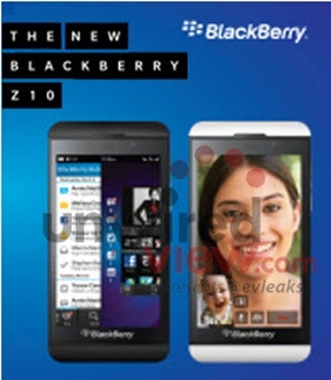 BlackBerry Z10, RIM's first BlackBerry 10 phone?