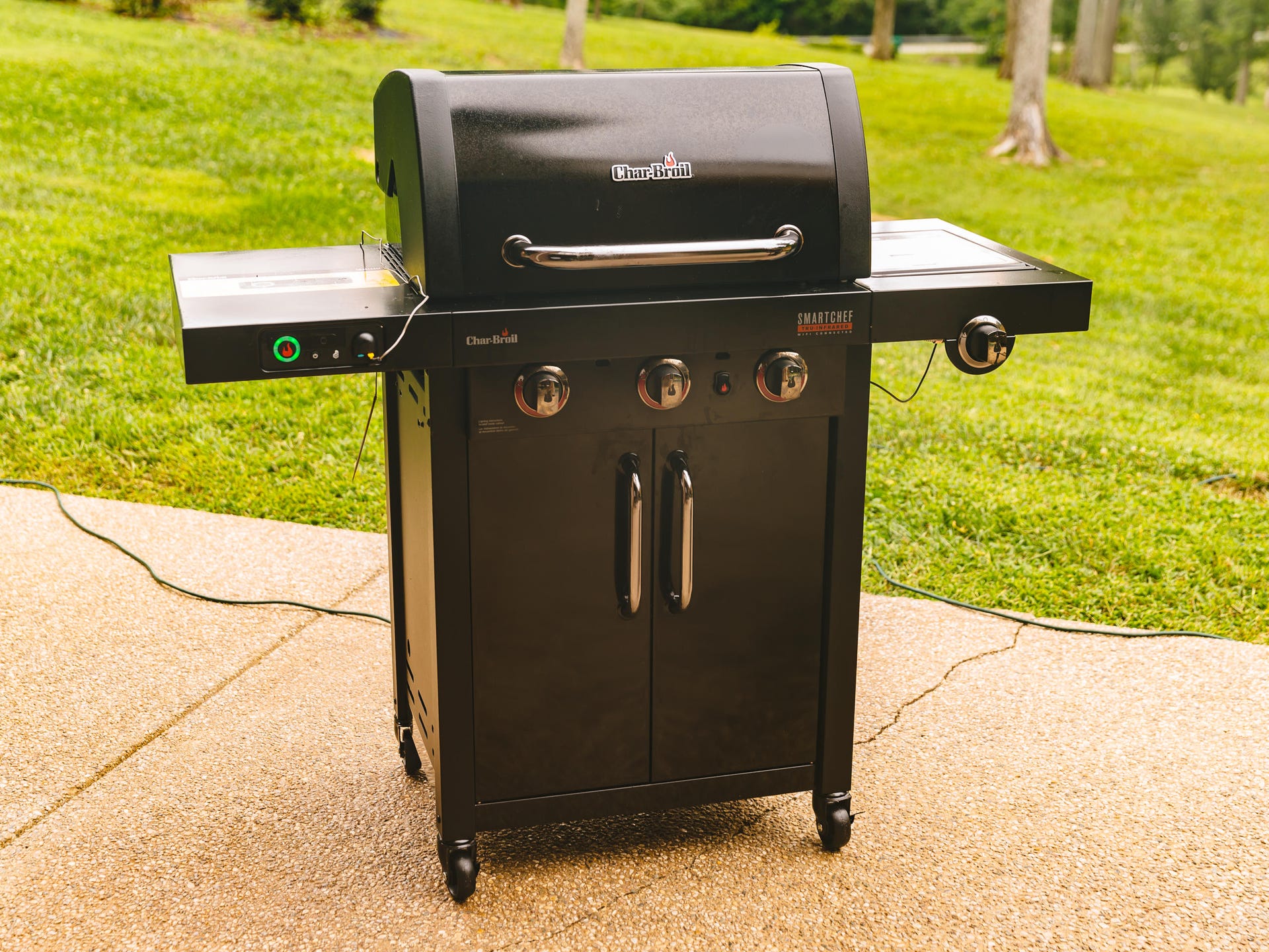 The Char-Broil SmartChef uses an app, grills tasty food - CNET
