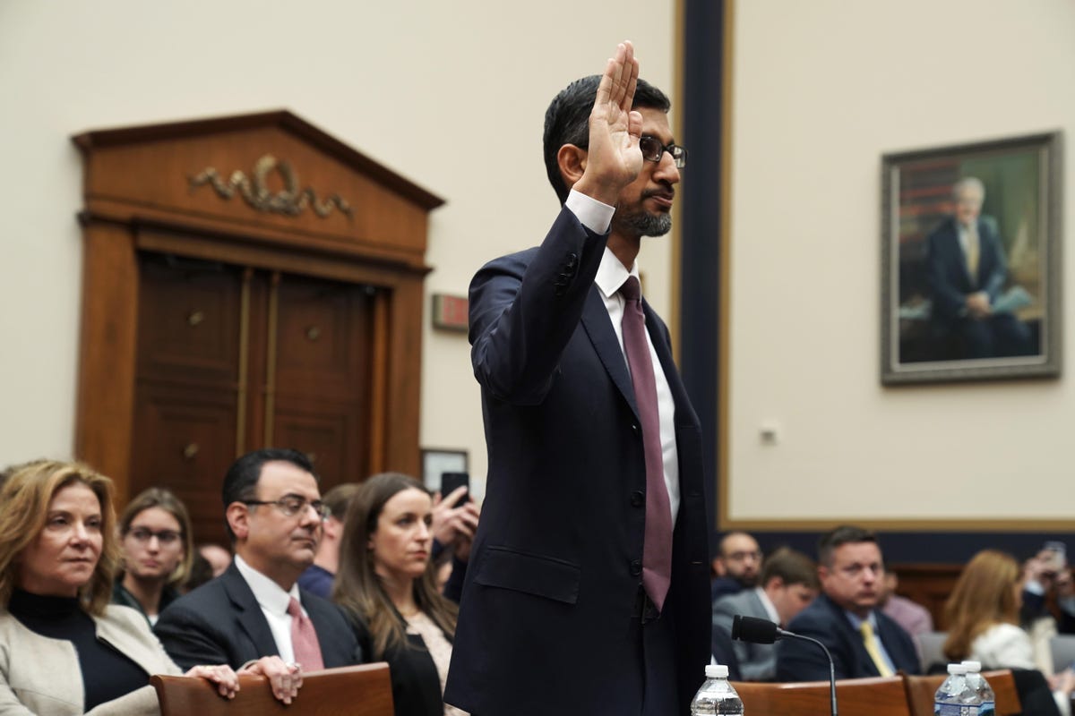 Google CEO Sundar Pichai Testifies Before House Judiciary Committee
