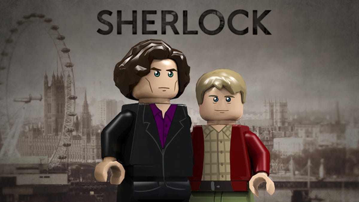Sherlock Holmes and Dr. John Watson minifigs could be solving mysteries in this proposed "Sherlock" Lego set under review.