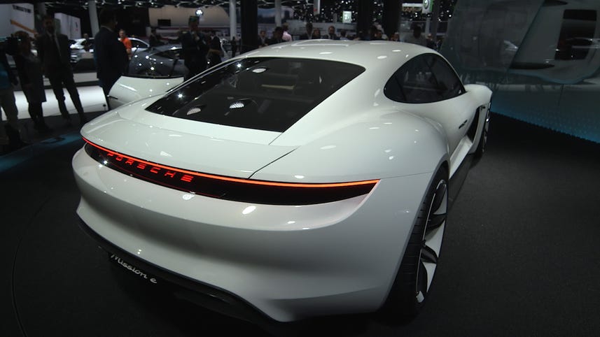 Porsche's Mission E previews an all-electric, Tesla-fighting Panamera