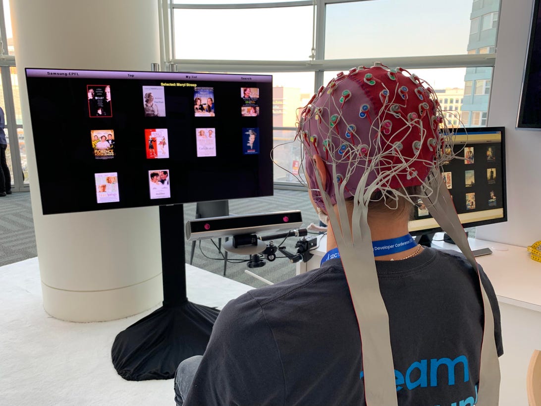Samsung is building software to control your TV with your brain
