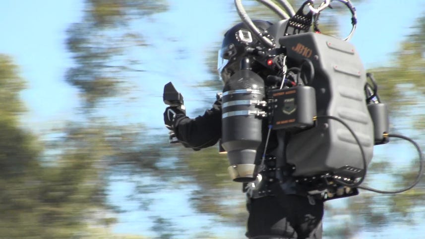 Amateurs are flying real-life jetpacks now, nbd