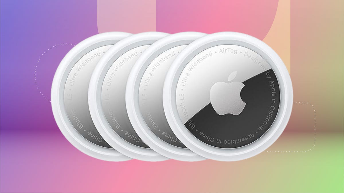 Grab This Discounted 4-Pack of Apple’s AirTags and Never Misplace Your Stuff Again