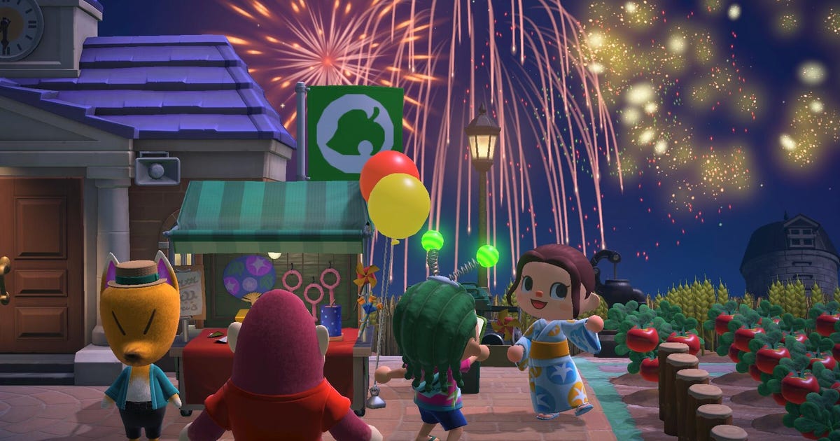 Animal Crossing Fireworks Guide: How Long Do Fireworks Last and More - CNET
