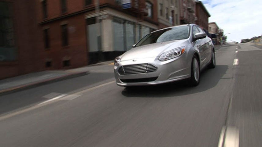 Take a ride in the 2012 Ford Focus Electric