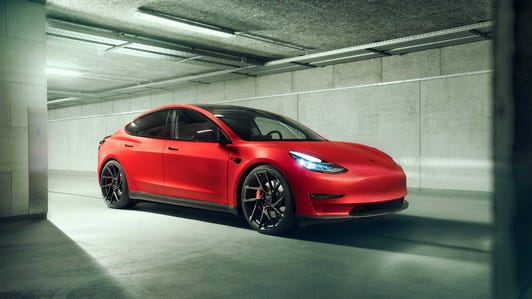 Tesla Model 3 tuned by Novitec