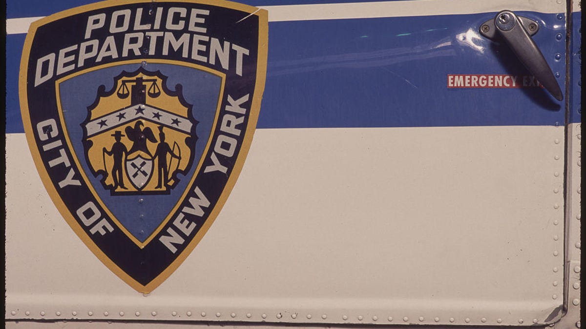 NYPD Insignia on Side of Helicopter