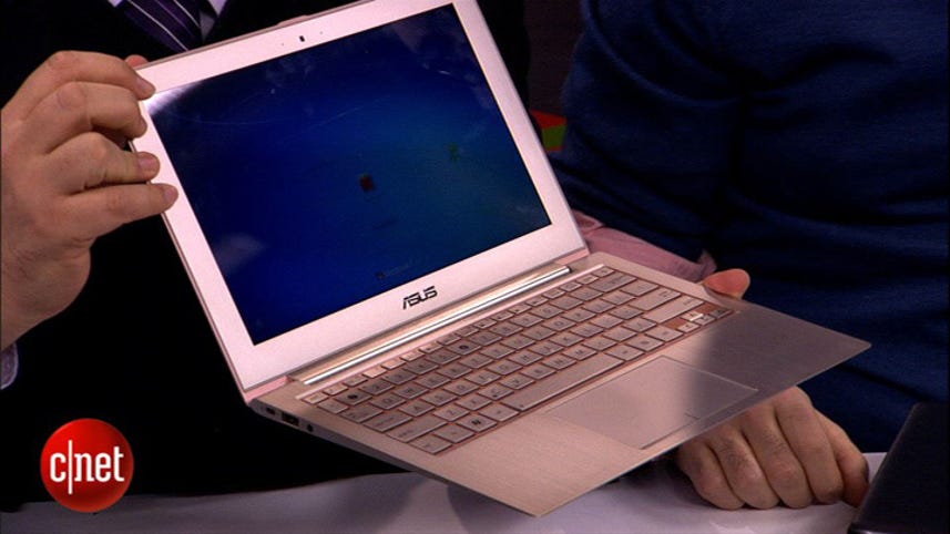 Get a hands-on look at the golden Asus UX21