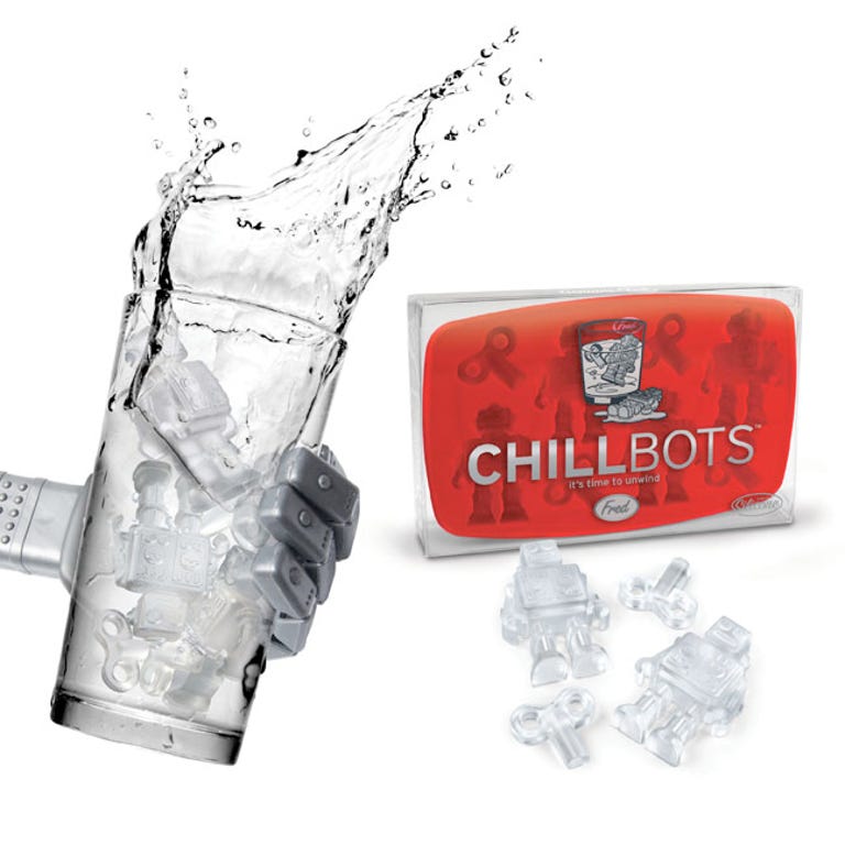 Frozen robots for all to enjoy.