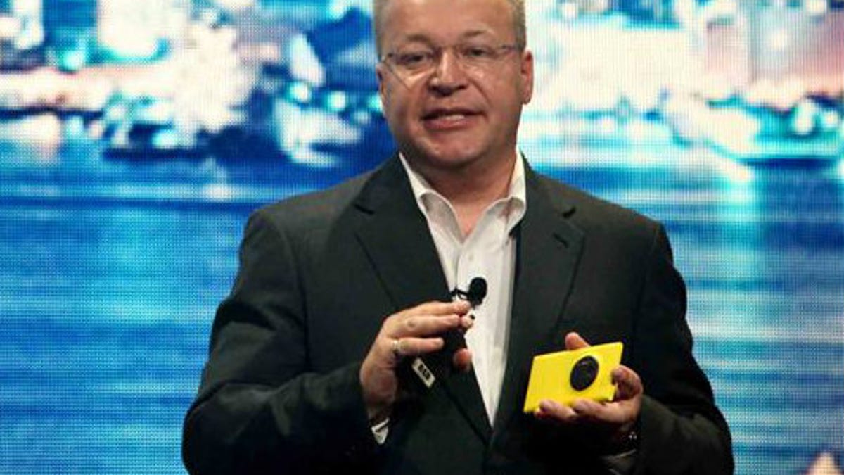 Stephen Elop and Nokia Lumia 1020