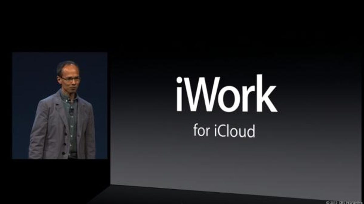 iWork for iCloud was presented in July at WWDC.
