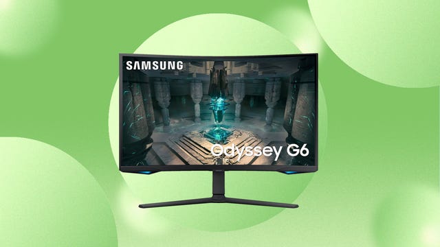 Samsung Odyssey G6 gaming monitor