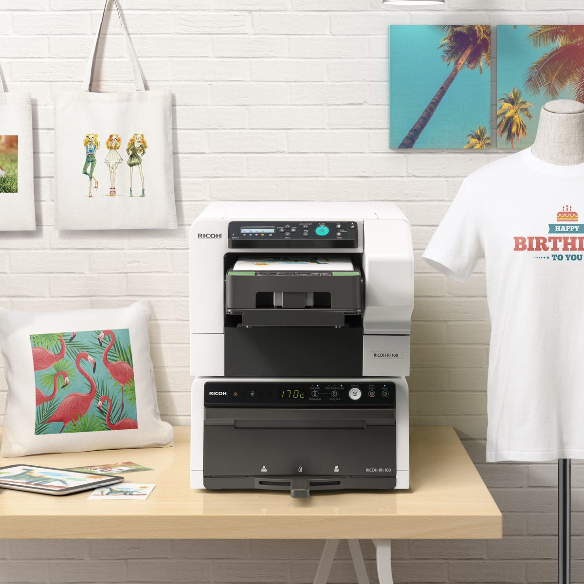 Ricoh Ri 100 a printer on your desktop - CNET