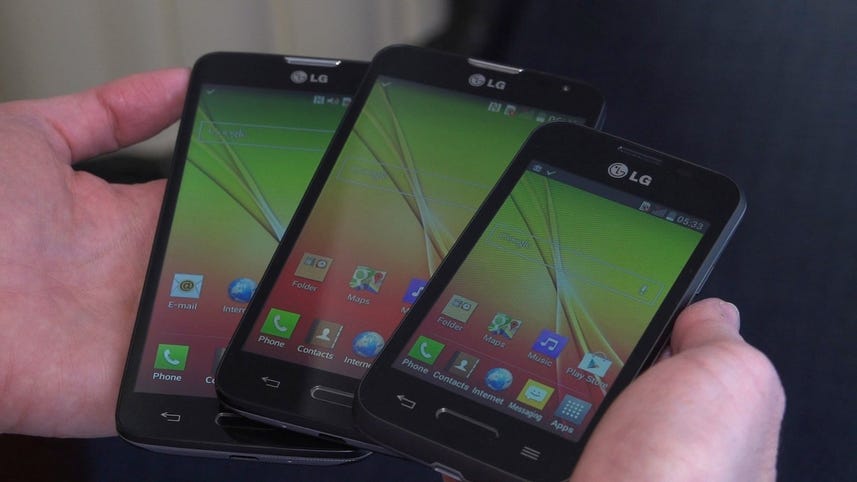 LG updates L series with Android KitKat trio