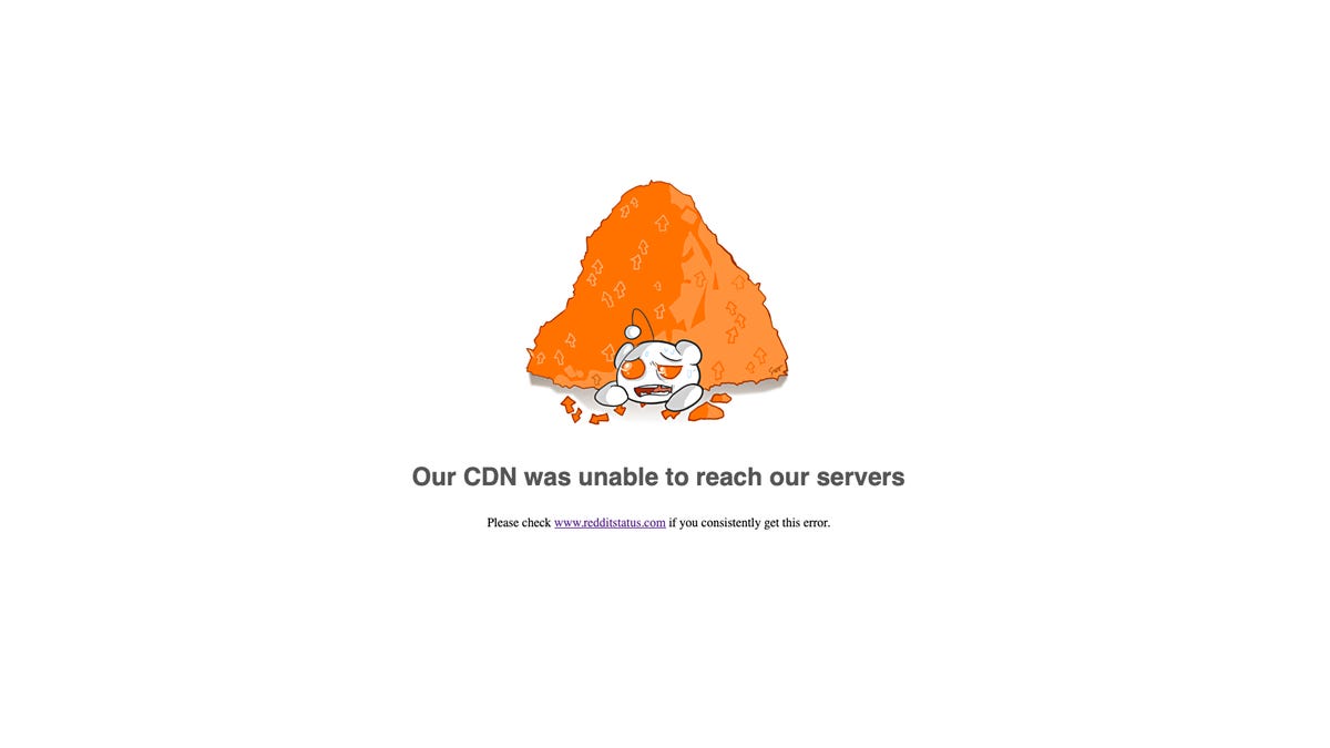 Reddit outage