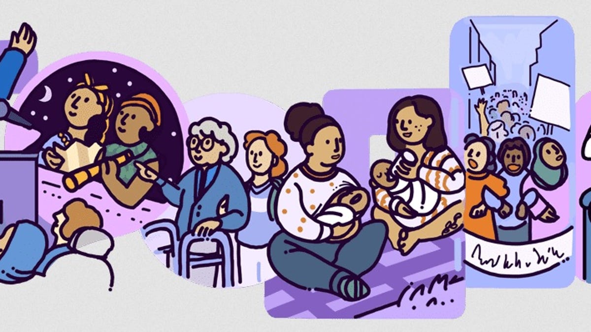 Google Doodle Celebrates Mutual Support for International Women’s Day