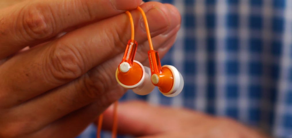 Panasonic's rockin' $6 in-ear headphones
