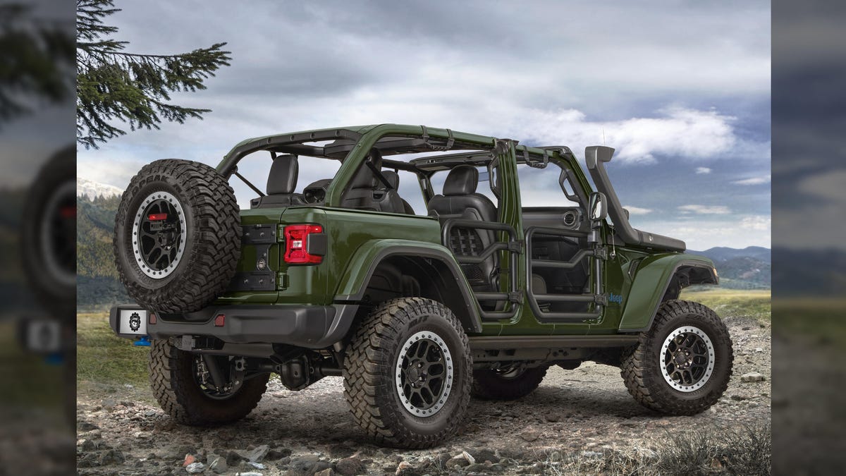 Accessorize your 2021 Jeep Wrangler 4xe with these new performance parts -  CNET