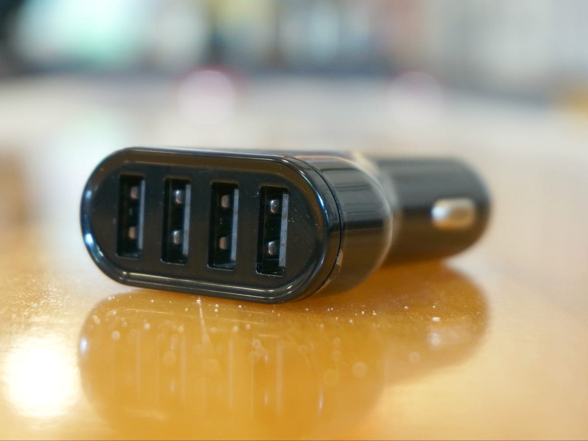 Aukey AllPower quad port USB car charger