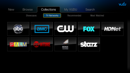 Vudu has content from several networks.
