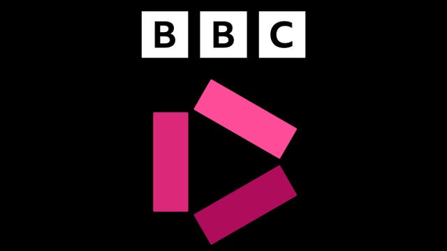 The logo for the BBC iPlayer on demand streaming service