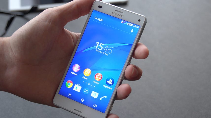 Sony Xperia Z3 Compact: High-end mini phone plays PS4 remotely (hands-on)