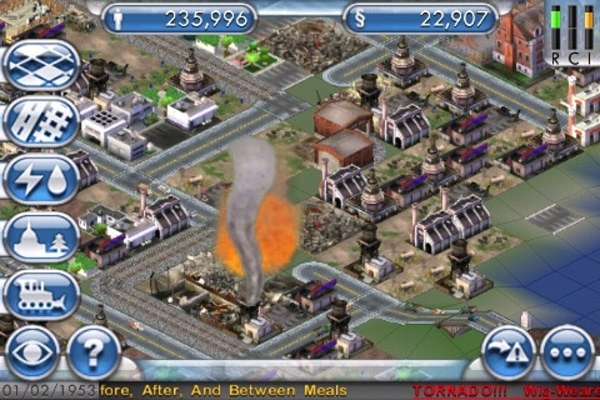 SimCity on the iPhone