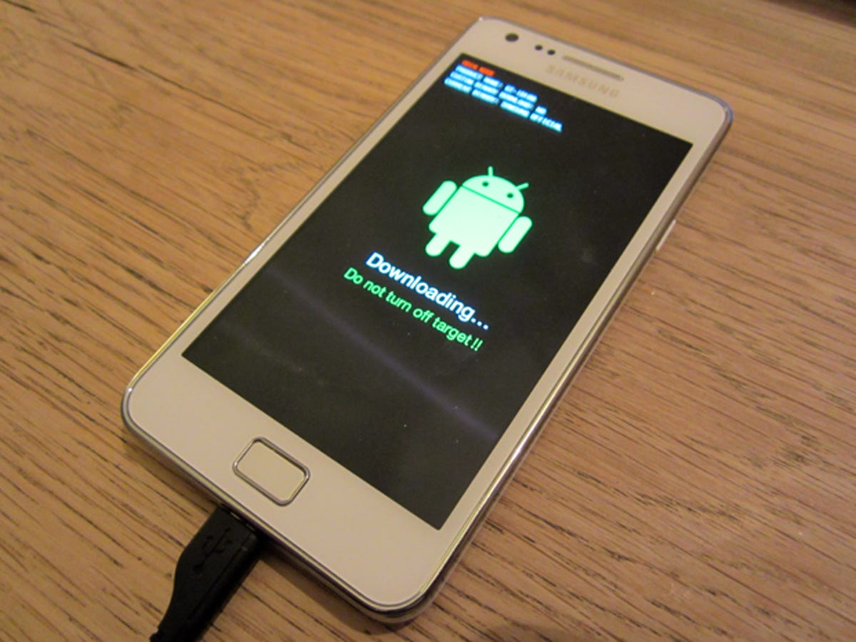 Android OS recovery - download mode