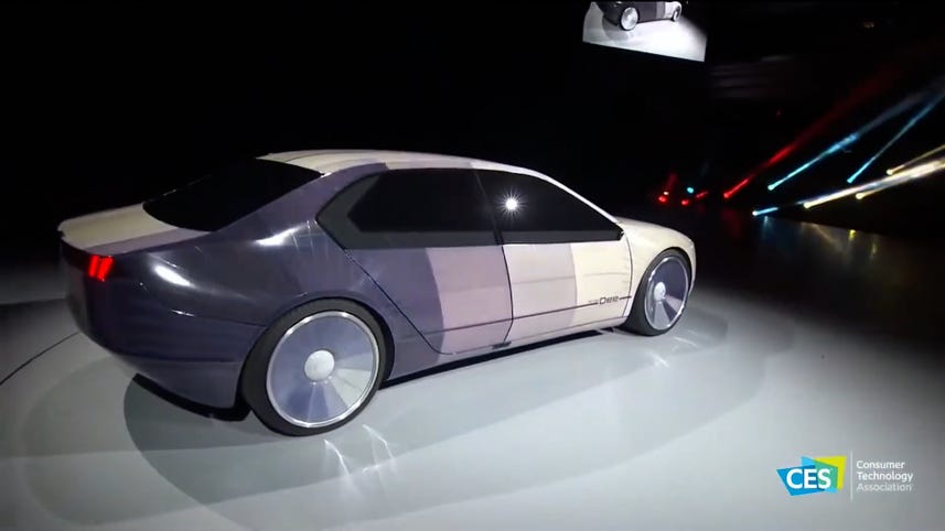 BMW's iVision Dee Concept Car Can Change Color