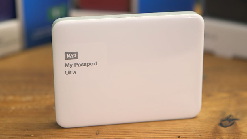 The new WD My Passport Ultra is colorful, to say the least.