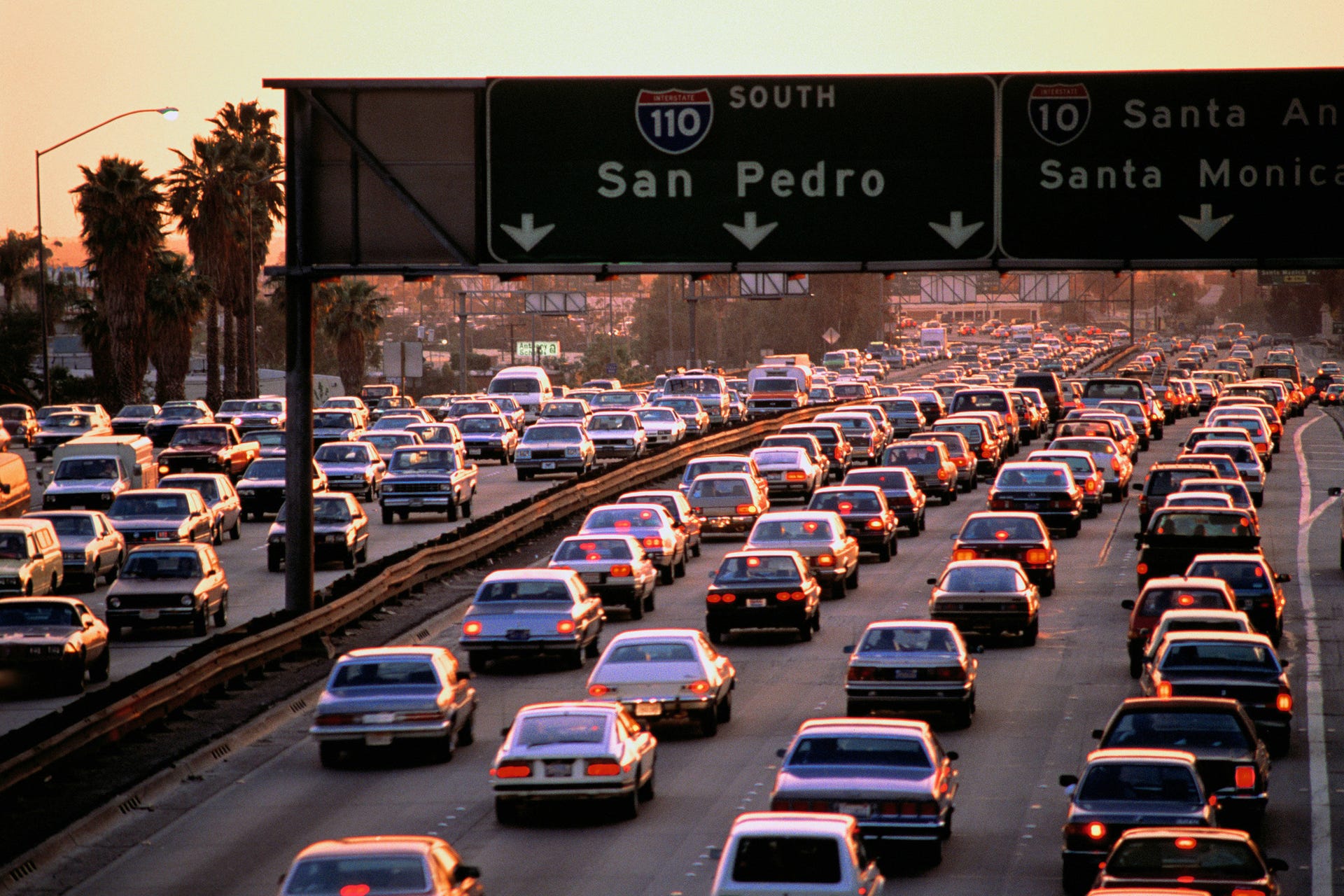 Los Angeles Interstate Traffic