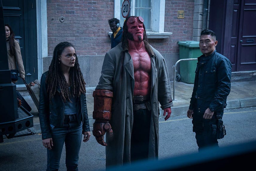 Hellboy trailer injects reboot with fun