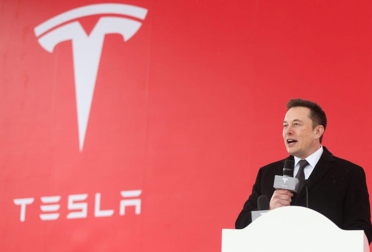 Elon Musk Tesla announcement