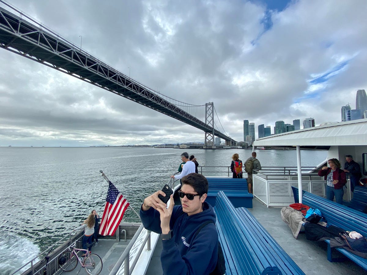 Ferry to San Francisco, shot on iPhone 11 Pro