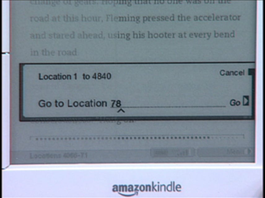 Quick Tips: Jump pages in the Kindle