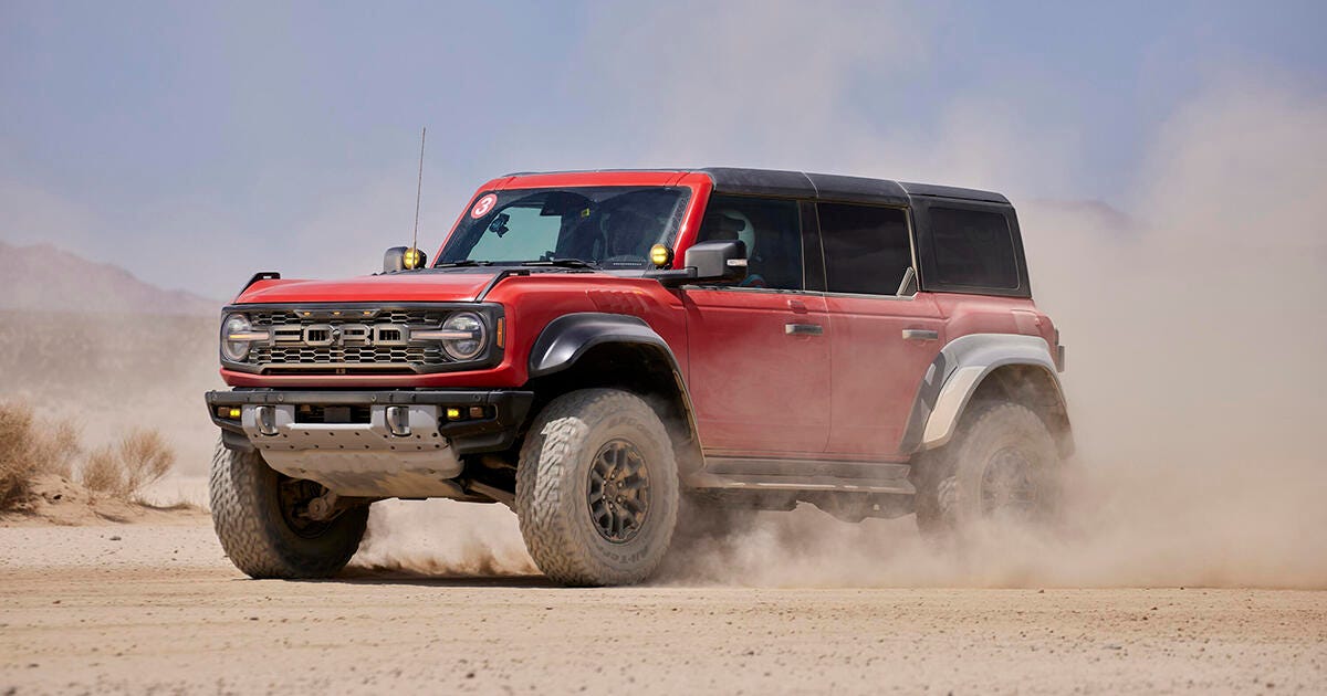 The 2022 Ford Bronco Raptor Is Crazy Good Fun