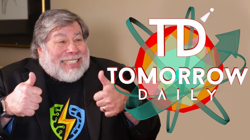 Steve Wozniak explains 'Woz's Law of Robotics' to us (Tomorrow Daily 329)