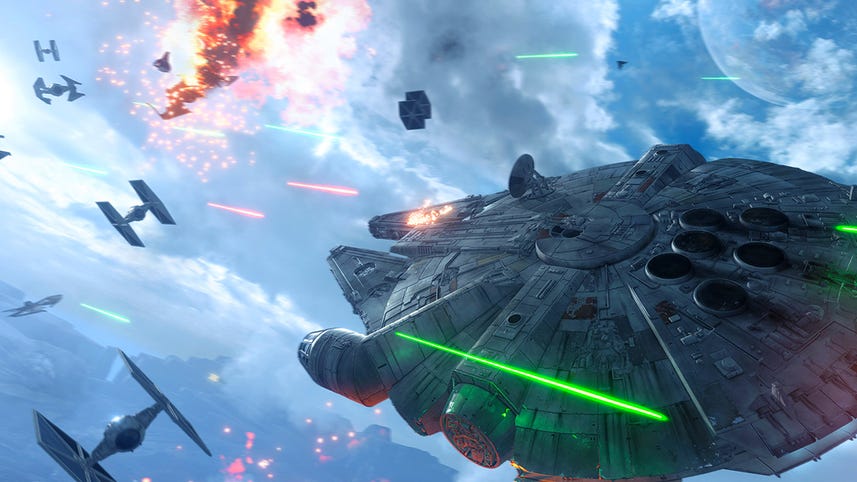 What's dogfighting like in Star Wars Battlefront?