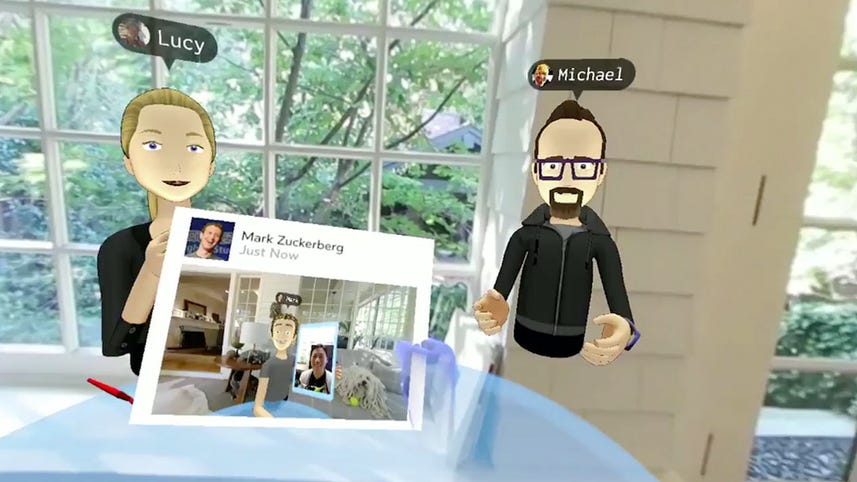 Your Oculus avatar can pull a sword out of thin air and take a VR selfie