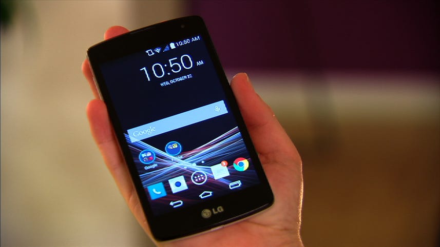 The LG Tribute is cheap and chic
