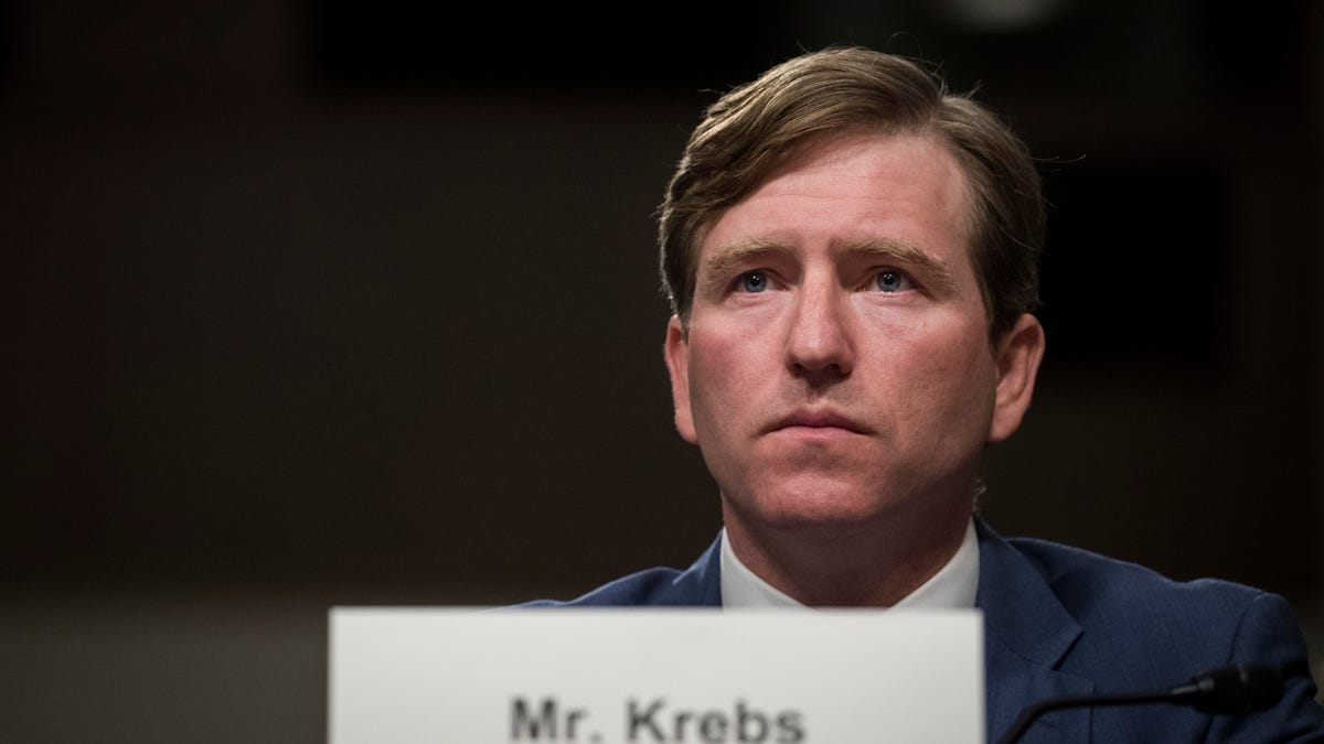 Christopher Krebs, a senior DHS official and director of the Cybersecurity and Infrastructure Security Agency