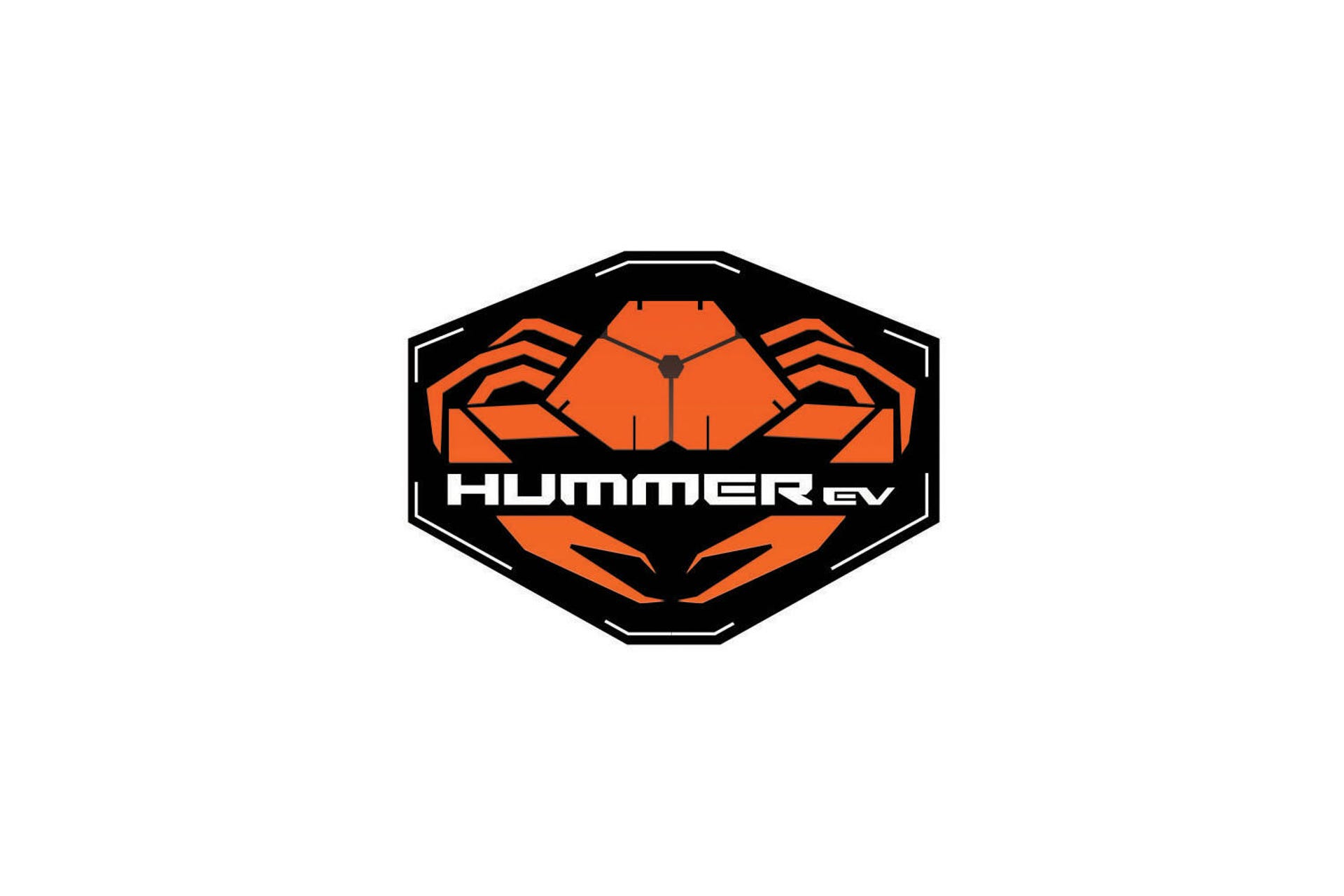 Hummer EV Crab Mode badge
