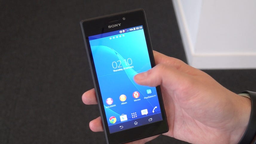 Sony Xperia M2 is an affordable Android phone