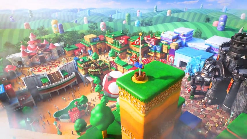 Ride Mario Kart in real life at Universal's Super Nintendo World