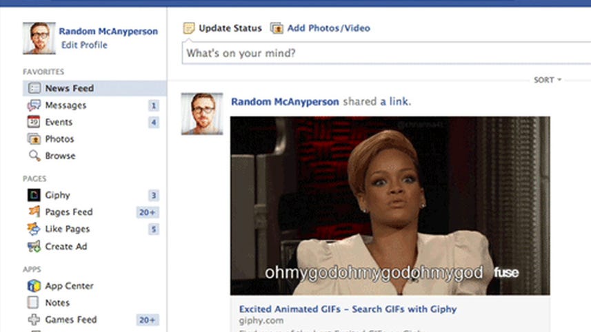 MySpace all over again: Facebook gets GIFs, Ep. 135