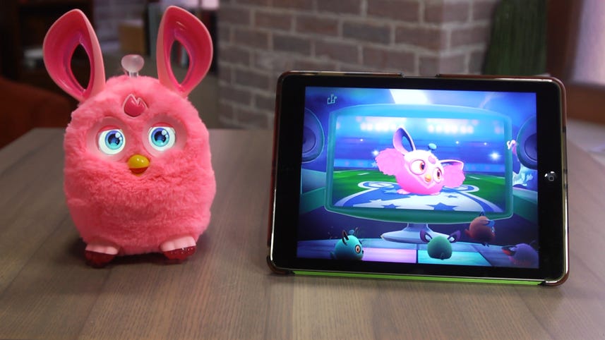 Furby Connect knows what time it is, and can update itself