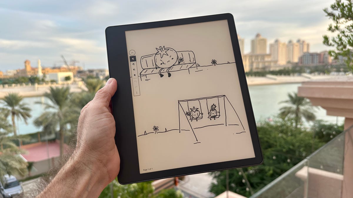 Doodling on the Amazon Kindle Scribe
