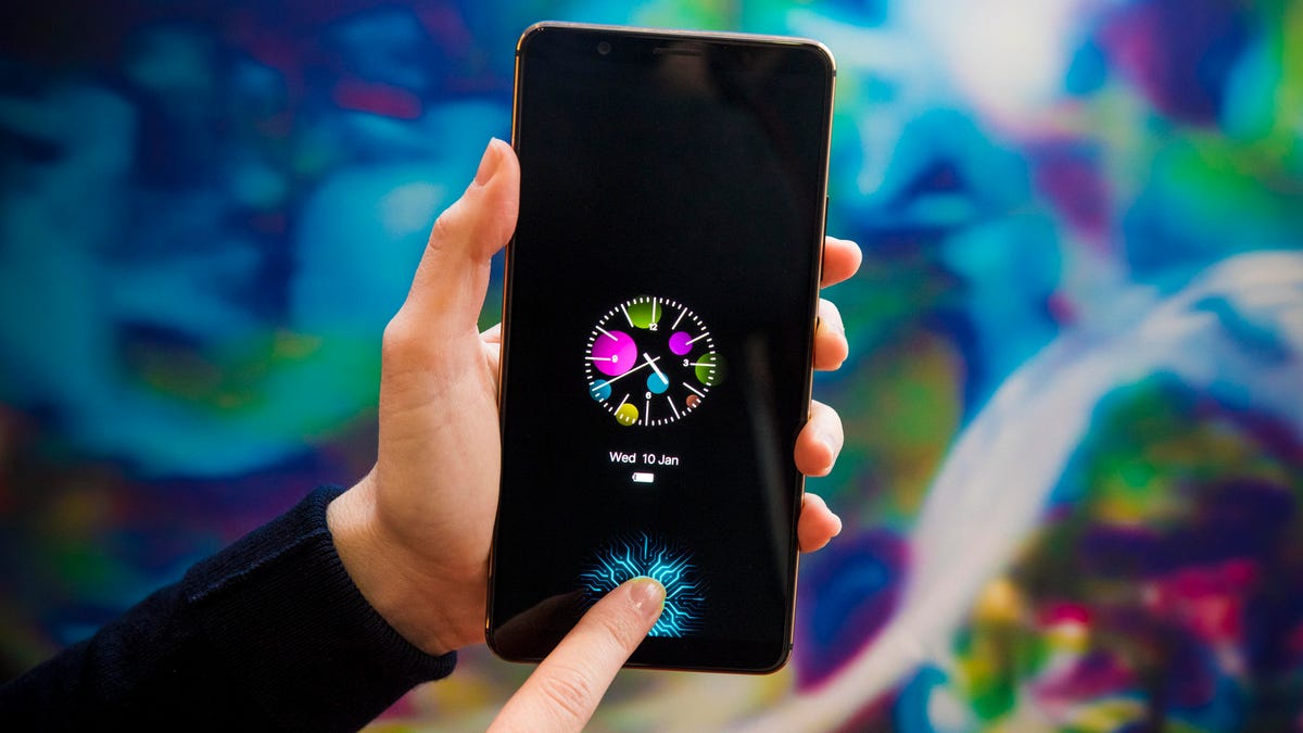 In-screen fingerprint sensors coming to 100 million phones by 2019? - CNET
