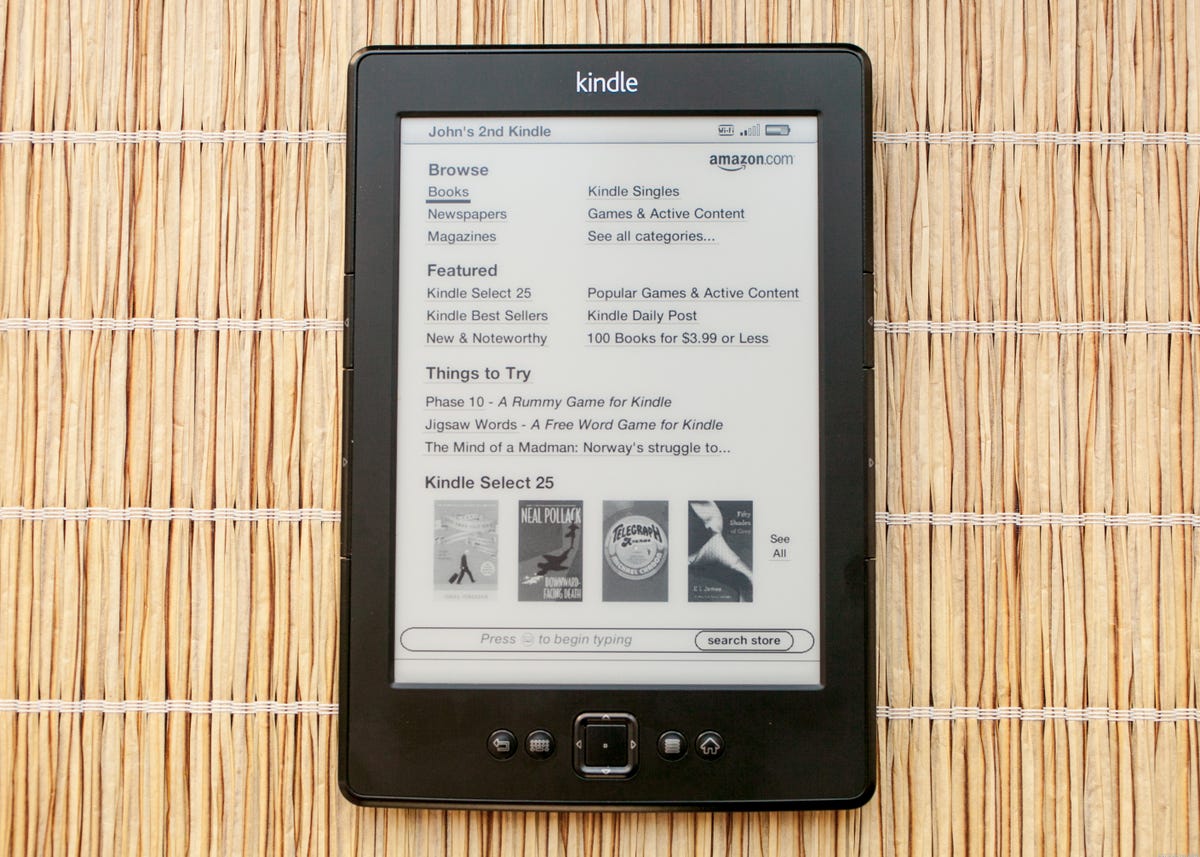 Kindle (2012) review: Excellent no-frills e-ink reader - CNET